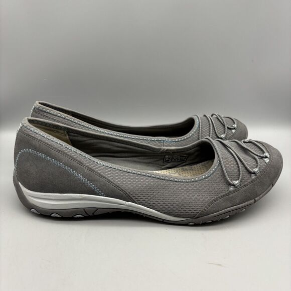 Skechers Shoes‎ Women's Size 11 Gray Inspired Choice 22153 Loafers - Picture 4 of 13